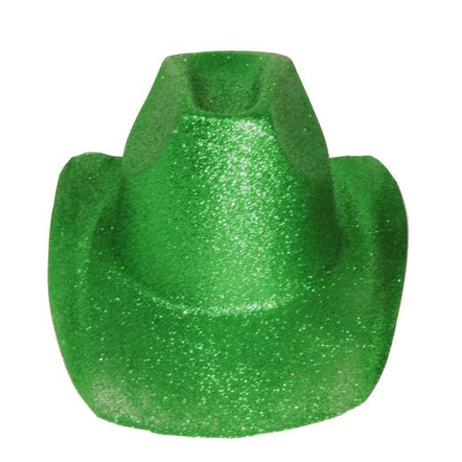 Main image of Dark Green Glitter Stetson Cowboy Hat